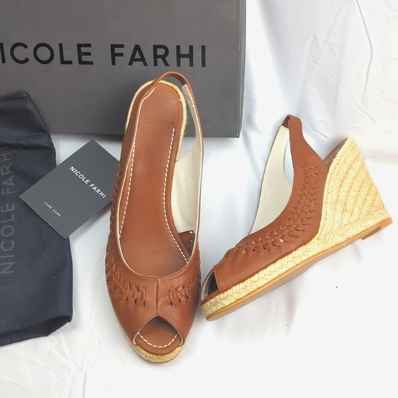 FINAL SALE 🆕🌿NICOLE FARHI ESPADRILLES🌿 - Picture 10 of 12